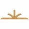 Ekena Millwork Richland Rough Sawn Timber Gable Bracket, Western Red Cedar, 108"W x 36"H x 6"D x 6"F, 8/12 Pitch GBW108X36X0606RIC00RWR - alternate 1